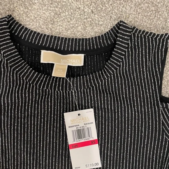 Michale Kors Sparkles all over cold shoulder dress - Picture 2 of 3